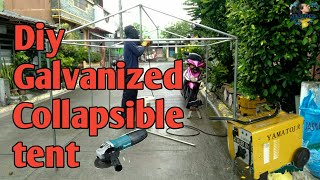 #Diy Galvanized collapsible tent, #how to make Diy collapsible tent, #collapsible tent