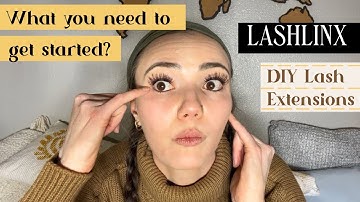 LASHLINX: what do you need to get started? C curl vs. D curl? How many lash segments to use?
