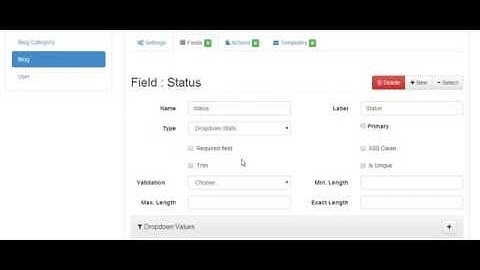Generating CodeIgniter data grid using PCG