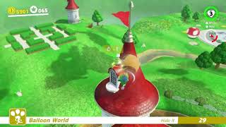 Mushroom Kingdom Balloon World Max Coins (123) - World Record