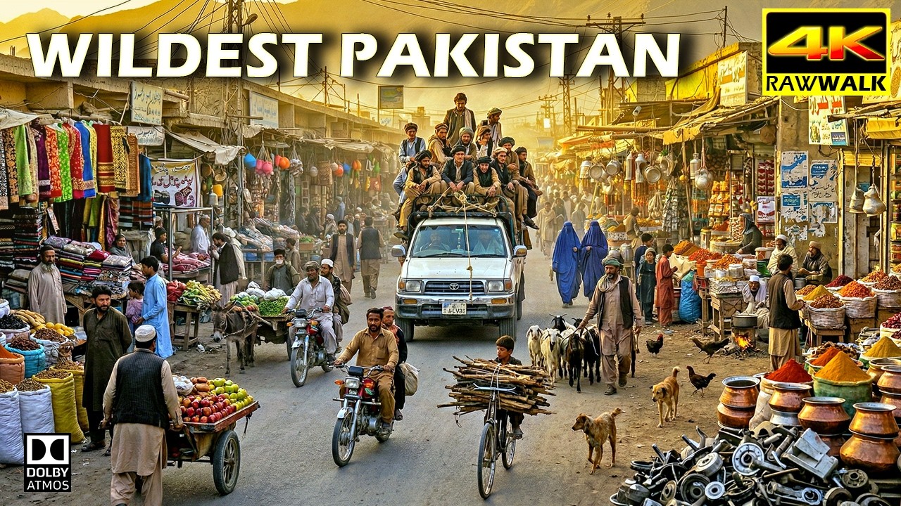 WILDEST Market in the World | 4K Walk in Peshawar Pakistan