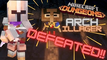 Obsidian Pinnacle Apocalypse VII - Arch Illager Defeated - Minecraft Dungeons Gameplay Video