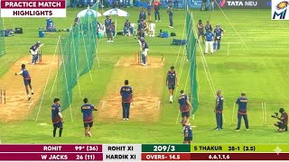 Mi Practice Match 2026 | ​Rohit is Back | Mi First Practice Session 2026 | Mumbai Indians Practice | screenshot 3