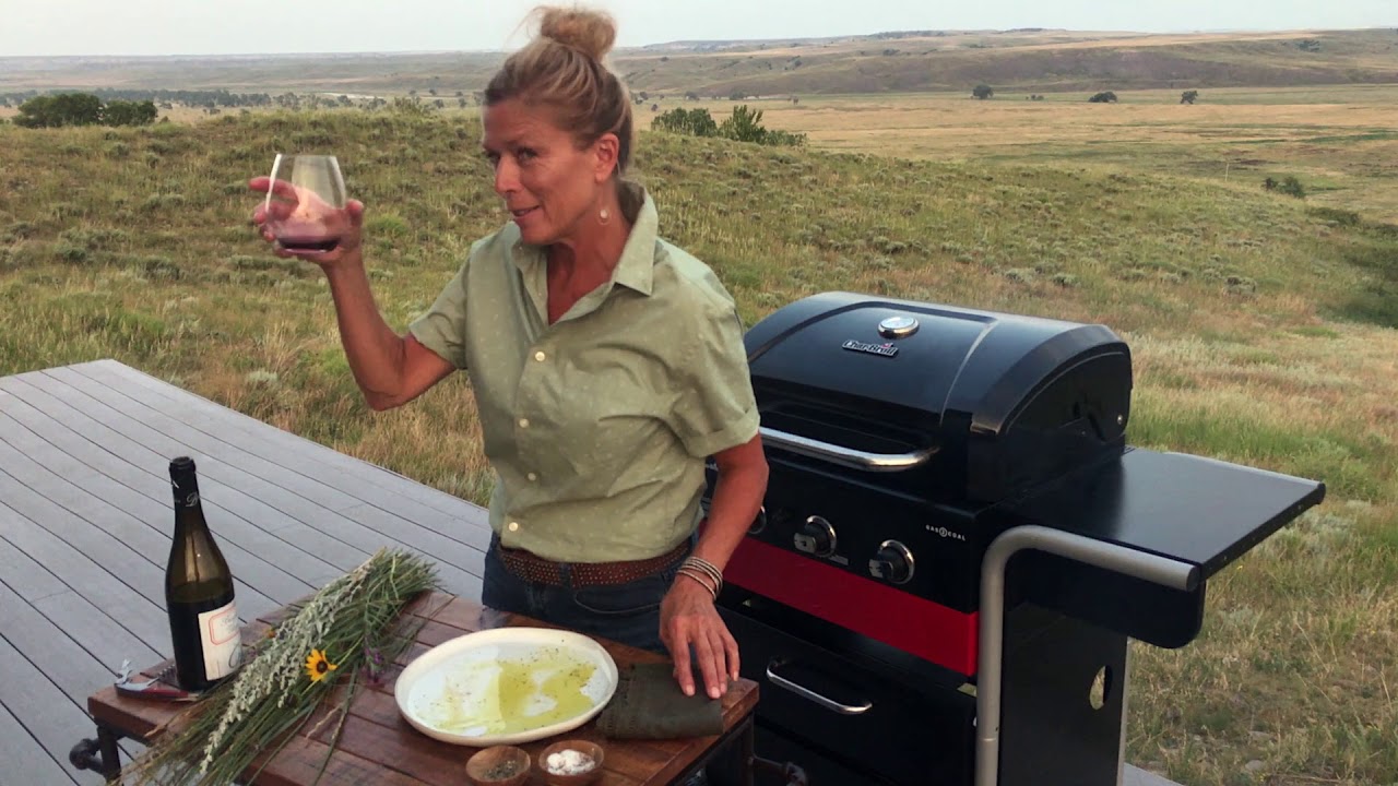 Cooking with Jill O'Brien | How to Gas Grill a Buffalo Steak