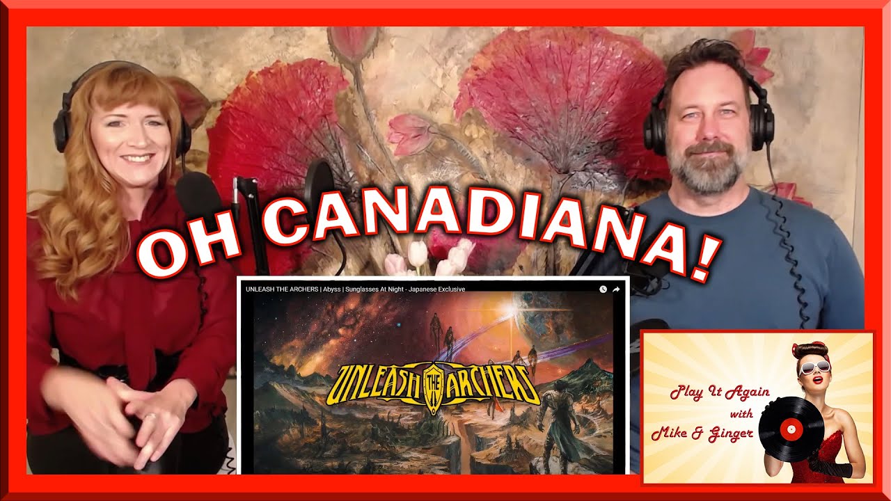 UNLEASH THE ARCHERS Sunglasses At Night reaction with Mike & Ginger