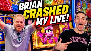 I Invited Brian Christopher Slots to My Livestream… BIG Mistake! 😂