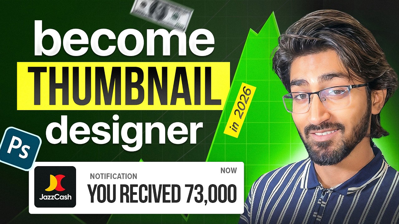 How I Made $1,000/Month Creating YouTube Thumbnails