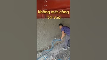 Máy phun vữa DANKO chỉ từ 30 triệu đồng hoạt động ra sao #mayphunvuadanko #shorts