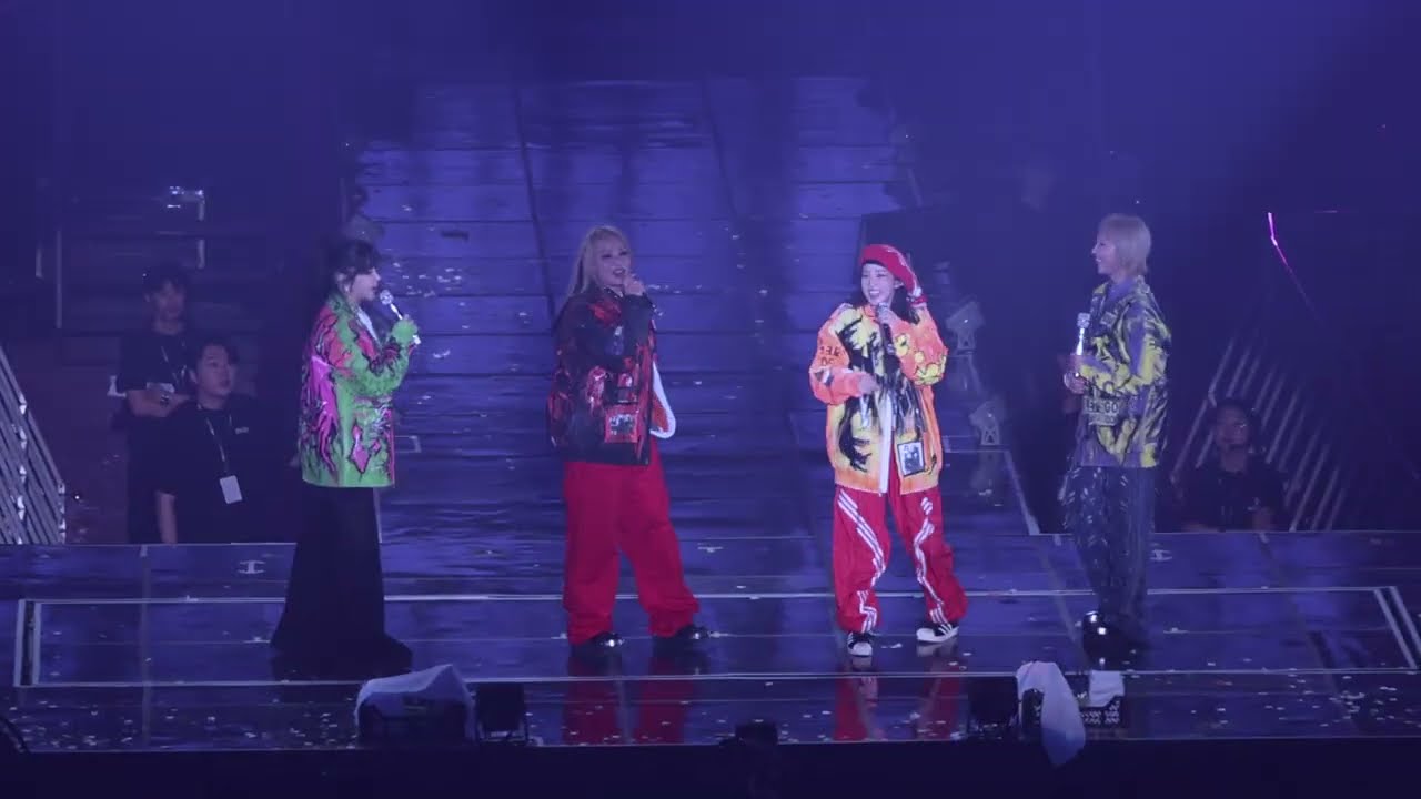 2NE1 CONCERT 'Ment 멘트 2' 4K Fancam 직캠 | 투애니원 콘서트 앙콘 'WELCOME BACK' ENCORE IN SEOUL 250412