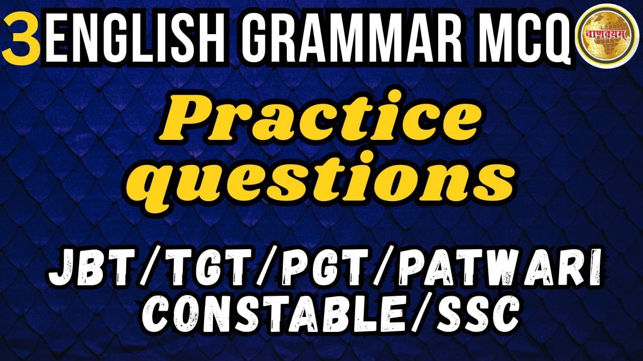 “Most Important MCQs on General English | Grammar, Vocabulary ...