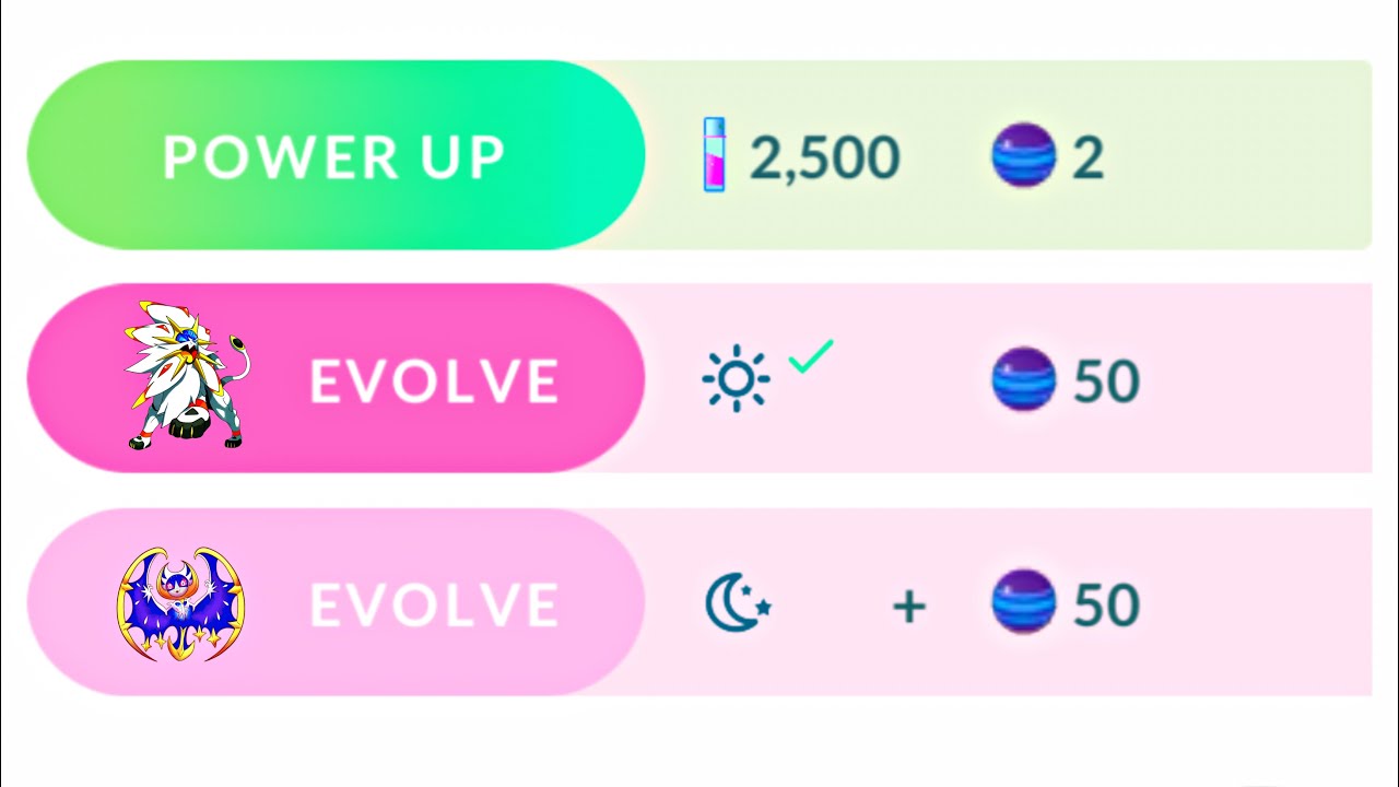 Pokémon GO: How To Evolve Cosmoem Into Solgaleo And Lunala