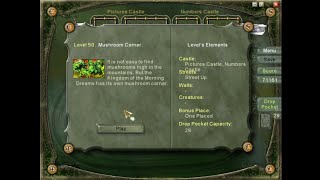 Charm Solitaire - Level 50. Mushroom Corner.