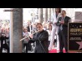 FILM COMPOSER  MORRICONE HONORED WITH HOLLYWOOD WALK OF FAME STAR WITH ANDREA GRIMINELLI FLUTIST