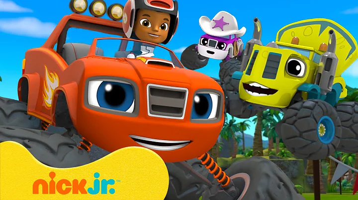 Baby Blaze and the Monster Machines Save the Day! w/ Zeg & Sparkle #2 | Nick Jr.