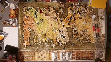 Game of Thrones Board Game : 3rd Edition || 4 players timelapse