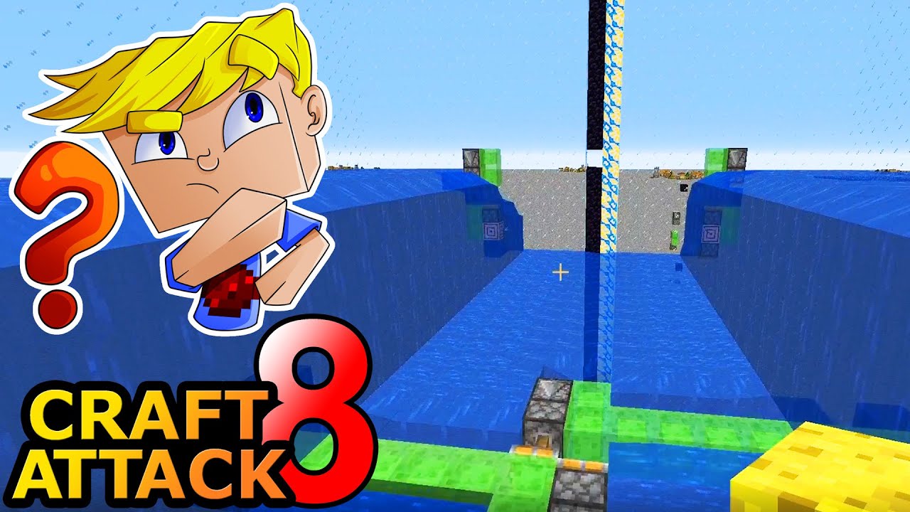 Diese Flugmaschine legt den Ozean trocken? Technik-Spark am Start! - Minecraft Craft Attack 8 #69