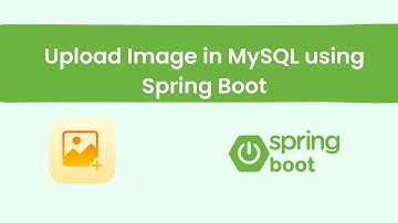 How to Upload Images and View in Spring Boot and MySQL | Spring Boot Image upload