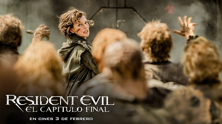 RESIDENT EVIL: EL CAPÍTULO FINAL. TRÁILER OFICIAL en español HD. Ya en cines.