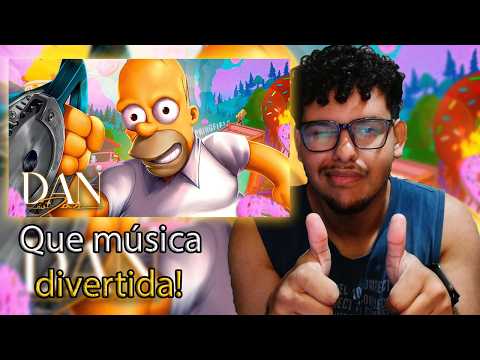 REACT | Dan - SEQUÊNCIA DOS SIMPSONS (The Simpsons) | Feat. Lucas A.R.T.