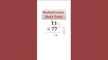 Unbelievable 11 × 77 Multiplication Trick 😱 | Fastest Method Ever | #Shorts | Virakti Education