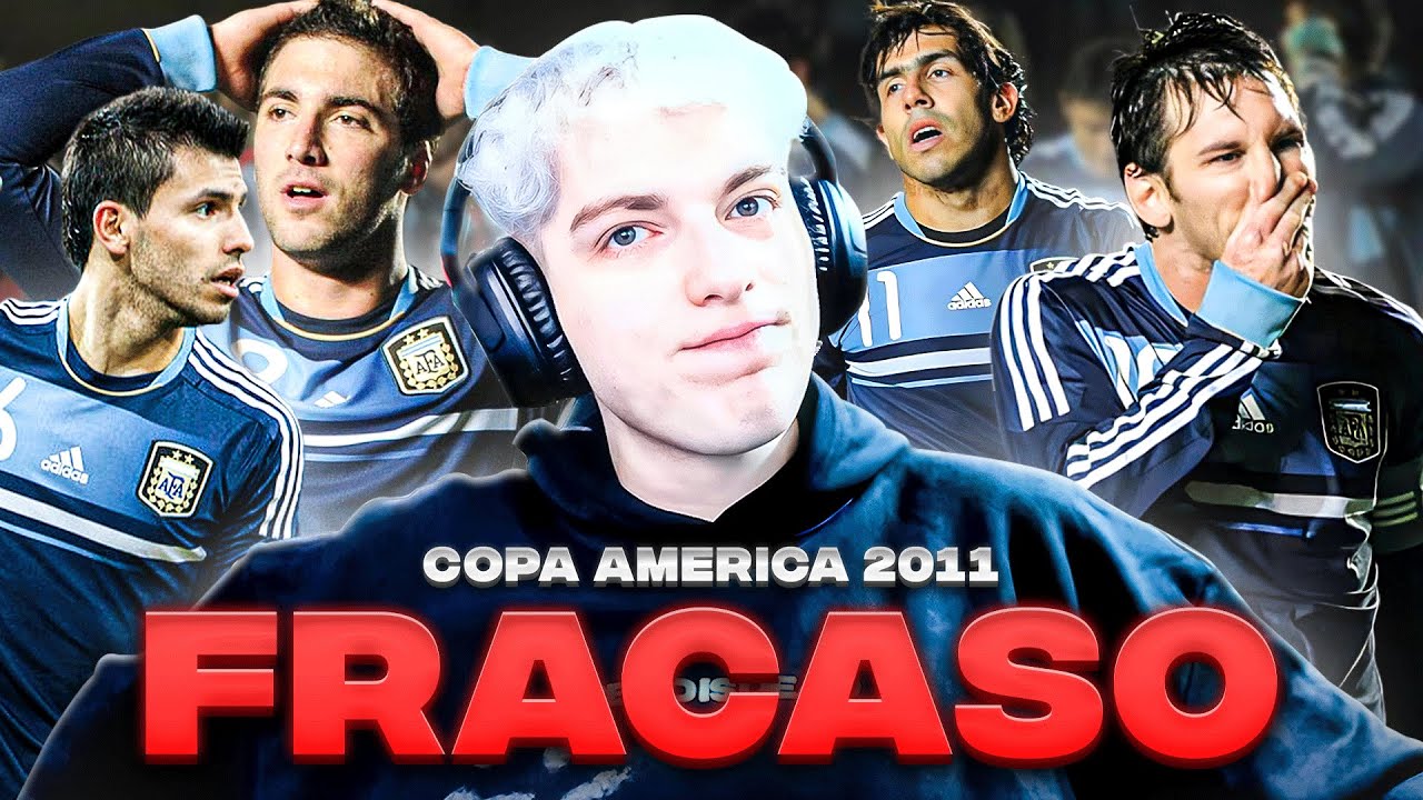 EL FRACASO DE ARGENTINA EN LA COPA AMERICA 2011 - MESSI, TEVEZ, HIGUAIN, DI MARIA y AGUERO