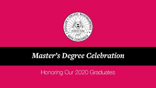 Graduate Commencement Part 2 - Photo Slideshow