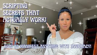 Create Your Reality with Scripting! 🌍⚡️Techniques To Accurately Manifest Anything 📝😱