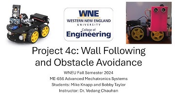 Project 4c: Wall Following and Obstacle Avoidance