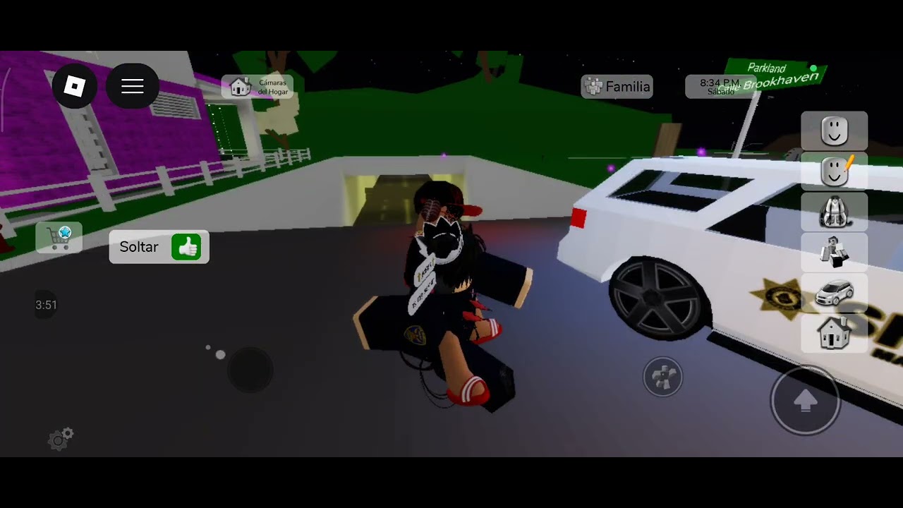 Primeiro vídeo do canal, Brincamos de polícia e ladrão 😃