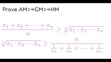 arithmetic mean geometric mean harmonic mean