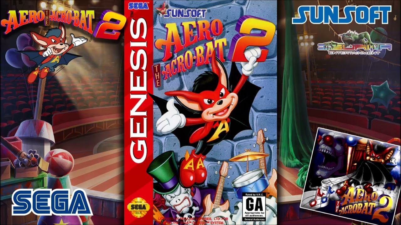 Aero the Acro-Bat 2 -20- Ektor's Engine (SEGA GEN/MD) - OST