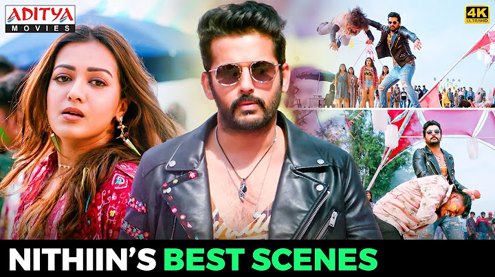 Nithiin Best Scenes | Happy Birthday Nithiin | Macharla Chunaav Kshetra (M.C.K) | Krithi Shetty