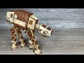 AT-AT puzzle de MADERA. Apertura secreta