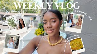 Weekly Vlog | Family Time, Mental Health Chat & Ackee Seasoned Rice Recipe