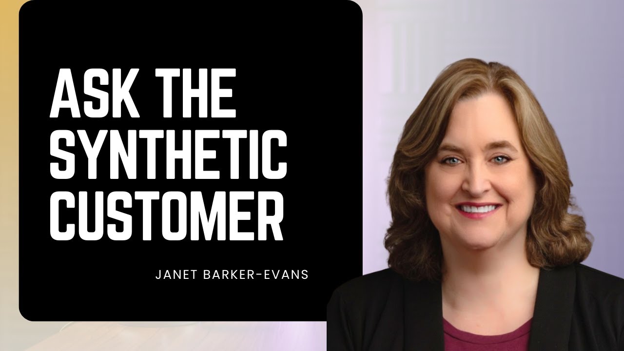 Customer Panel? Too Slow. Here’s the Synthetic Version - with Janet Barker-Evans