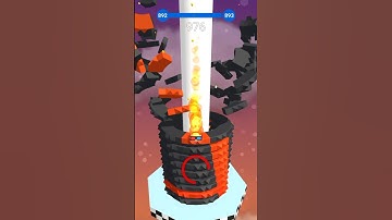 stack Ball 3d level 892 || #stackball #games