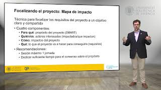 Planificación de un proceso ágil (I). Focalizando el proyecto. Mapa de impacto | 10/25 | UPV screenshot 1