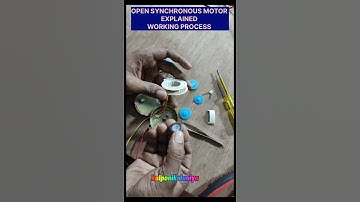 no.762 open synchronous motor working process explained #shorts #science #viralvideo #short #bengali