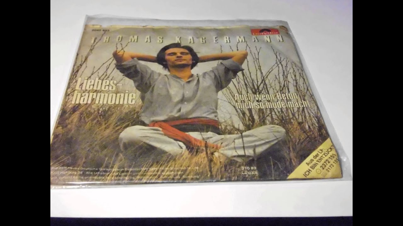 THOMAS KAGERMANN  PLAK RECORD 7"