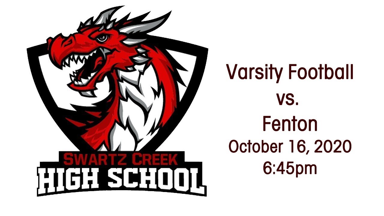 Varsity Football vs Fenton YouTube