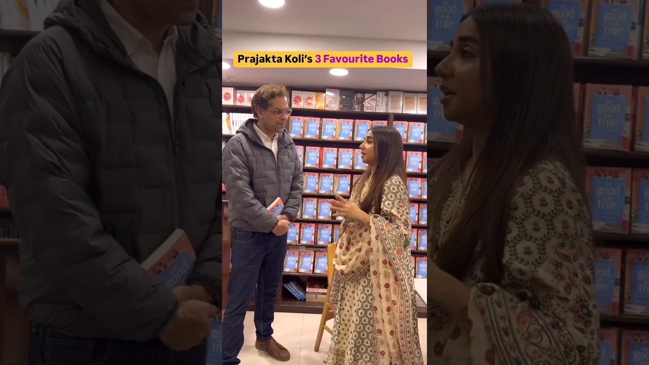 Prajakta's 3 Favourite Books | Prajakta Koli | MostlySane FC
