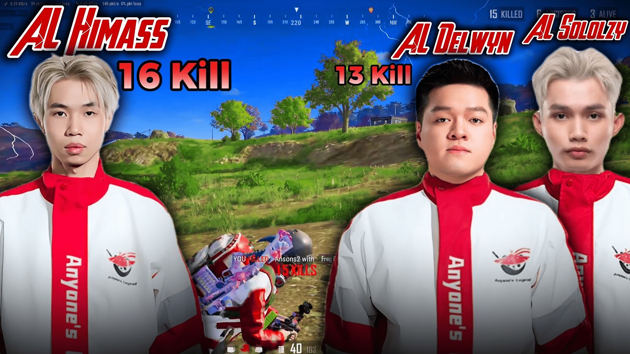 PUBG Himass, Delwyn, Sololzy Thời Đại Của IGL, Dame Chính Của Team | Highlight Stream Mới Nhất.