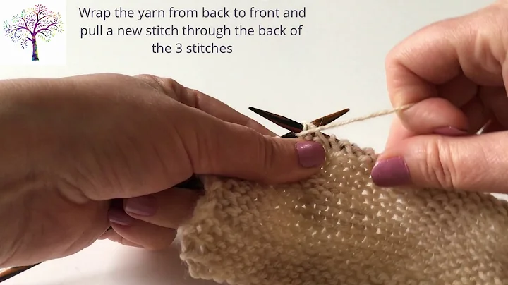 Purl 3 Together / P3tog