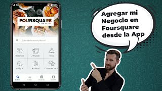 Agregar mi negocio en WhatsApp desde Foursquare App