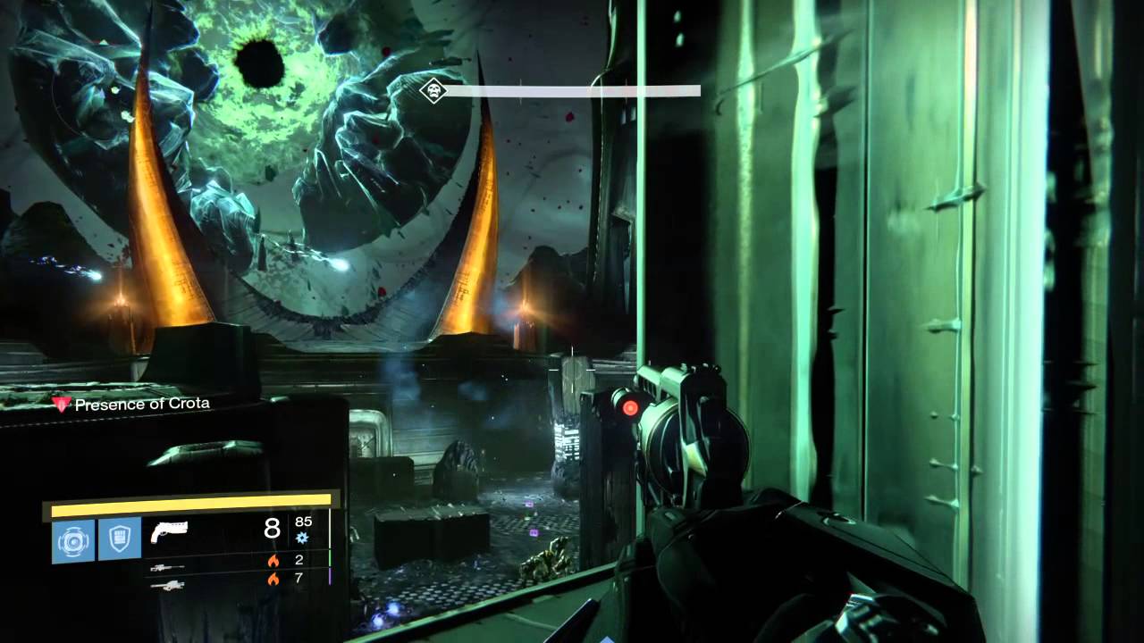 Crotas's End final boss - sniper pov