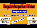 Computer Slow problem solution :
