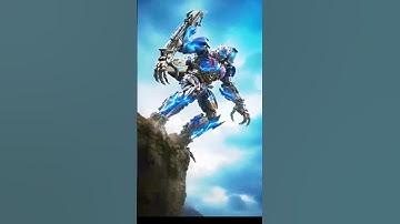 Excavator Transforming Robot Ai Video #shorts