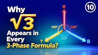 Why √3 Appears in Every 3 Phase Formula?