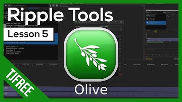 Olive Lesson 5 - The Ripple Tool