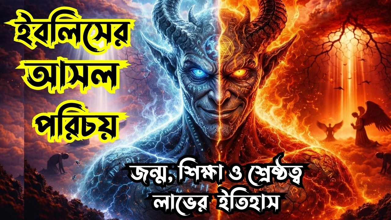 Iblis Story Bangla | ইবলিশের জীবন কাহিনি ও পতনের ইতিহাস | Islamic Story Bangla